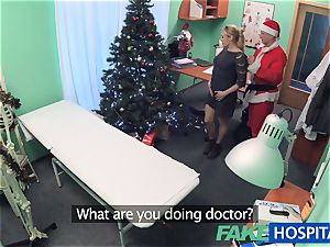FakeHospital doctor Santa cums twice this year