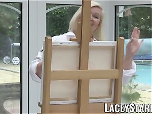 LACEYSTARR - Artistic GILF creampied after dt
